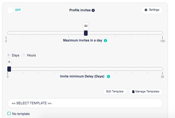 Verzögerter Aktionsstart in Linked Helper im Vergleich zu Zopto