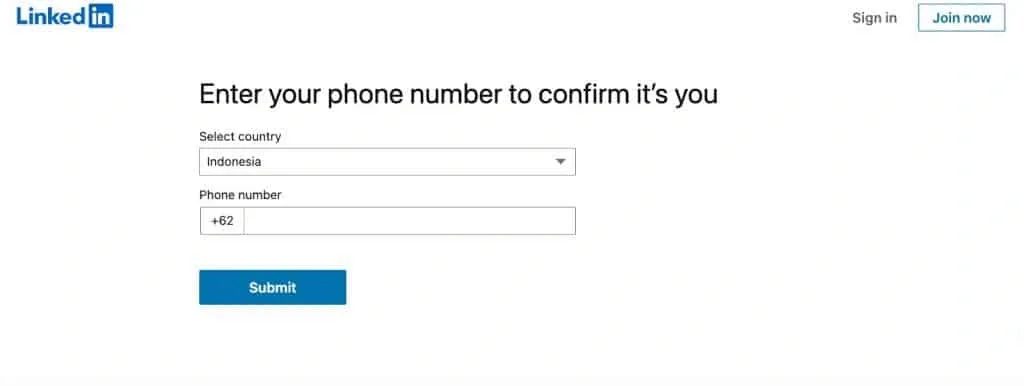 Benachrichtigung zur Bestätigung der Telefonnummer für die Identitätsprüfung