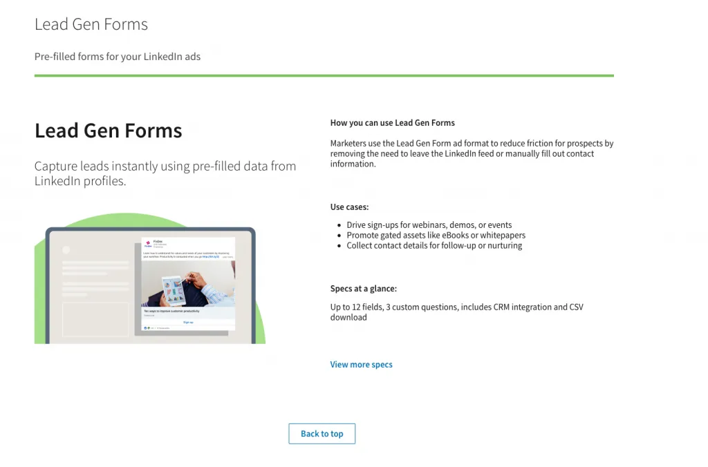 Lead Gen Forms: So werben Sie auf LinkedIn