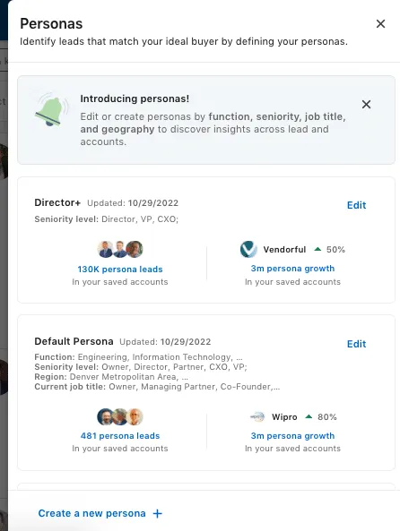 búsqueda de perfiles objetivo en la búsqueda avanzada de personas de LinkedIn