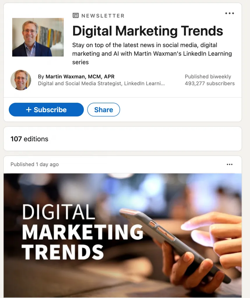 LinkedIn-Artikel – was ist ein LinkedIn-Newsletter und wie erstellen Sie einen?