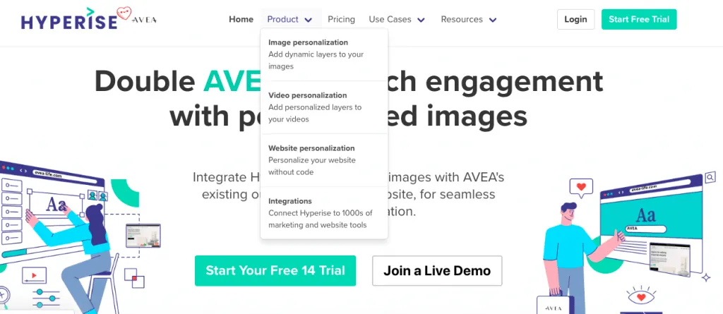 Hyperise: utilize as imagens de perfil dos potenciais clientes em mensagens em massa no LinkedIn