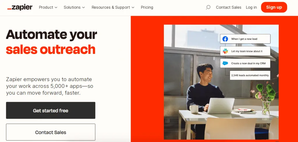 Zapier: do LinkedIn para qualquer CRM de vendas