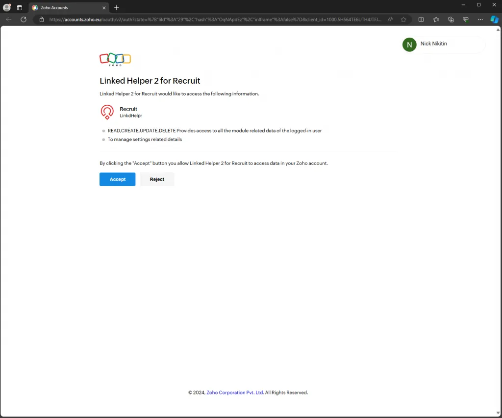 CRM-Systeme mit LinkedIn-Integration – Zoho Recruit