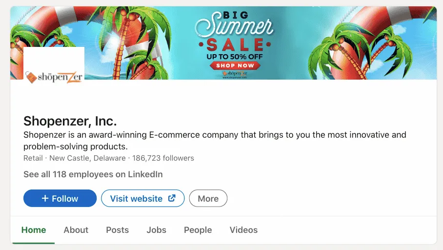 LinkedIn für E-Commerce