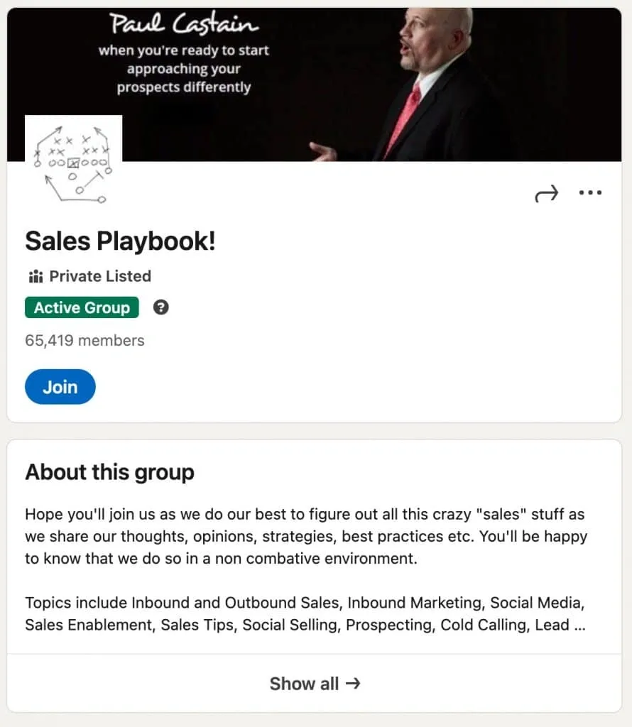 LinkedIn-Gruppen für die Ansprache von B2B-Unternehmen – Sales Playbook!