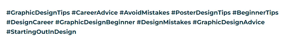 Sofort kopierbare Auswahl passender LinkedIn-Hashtags für Beiträge