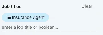 Profile in der Kategorie „Insurance Agent“ filtern