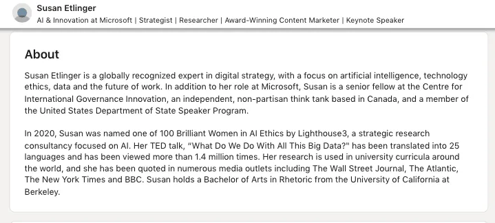 Tech-Influencer auf LinkedIn
