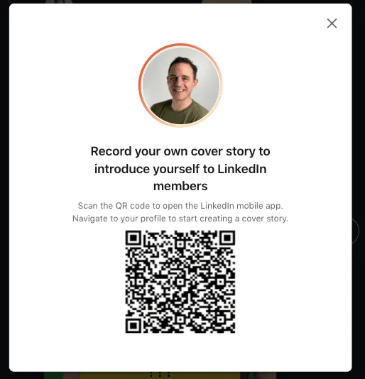 Beispiel für das Titelbild eines Tech-Influencers auf LinkedIn