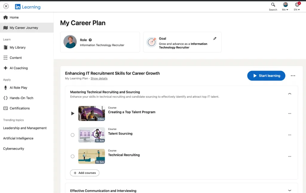 preço da subscrição do LinkedIn Learning