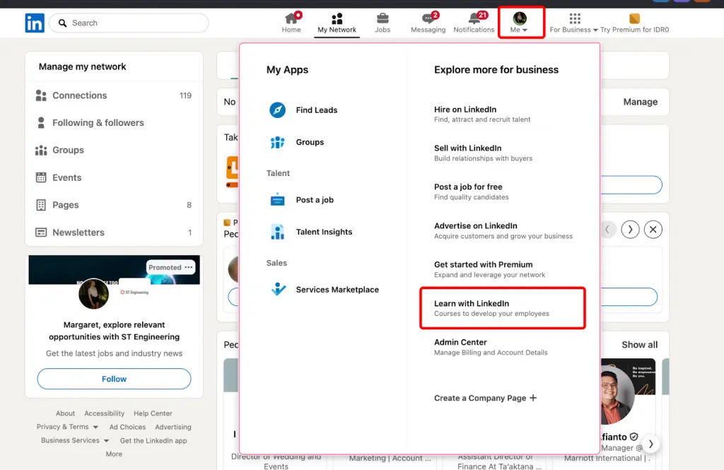 Como funcionam os preços do LinkedIn Learning