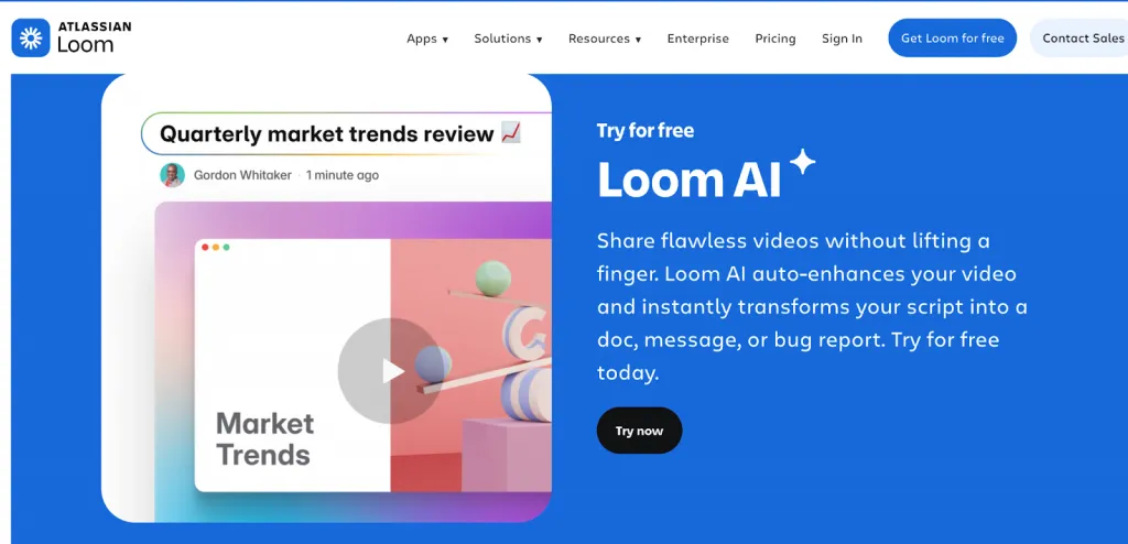 linkedin open profile loom video recording tool