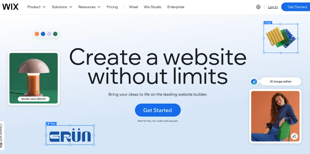 Mit Wix ein Portfolio auf LinkedIn erstellen