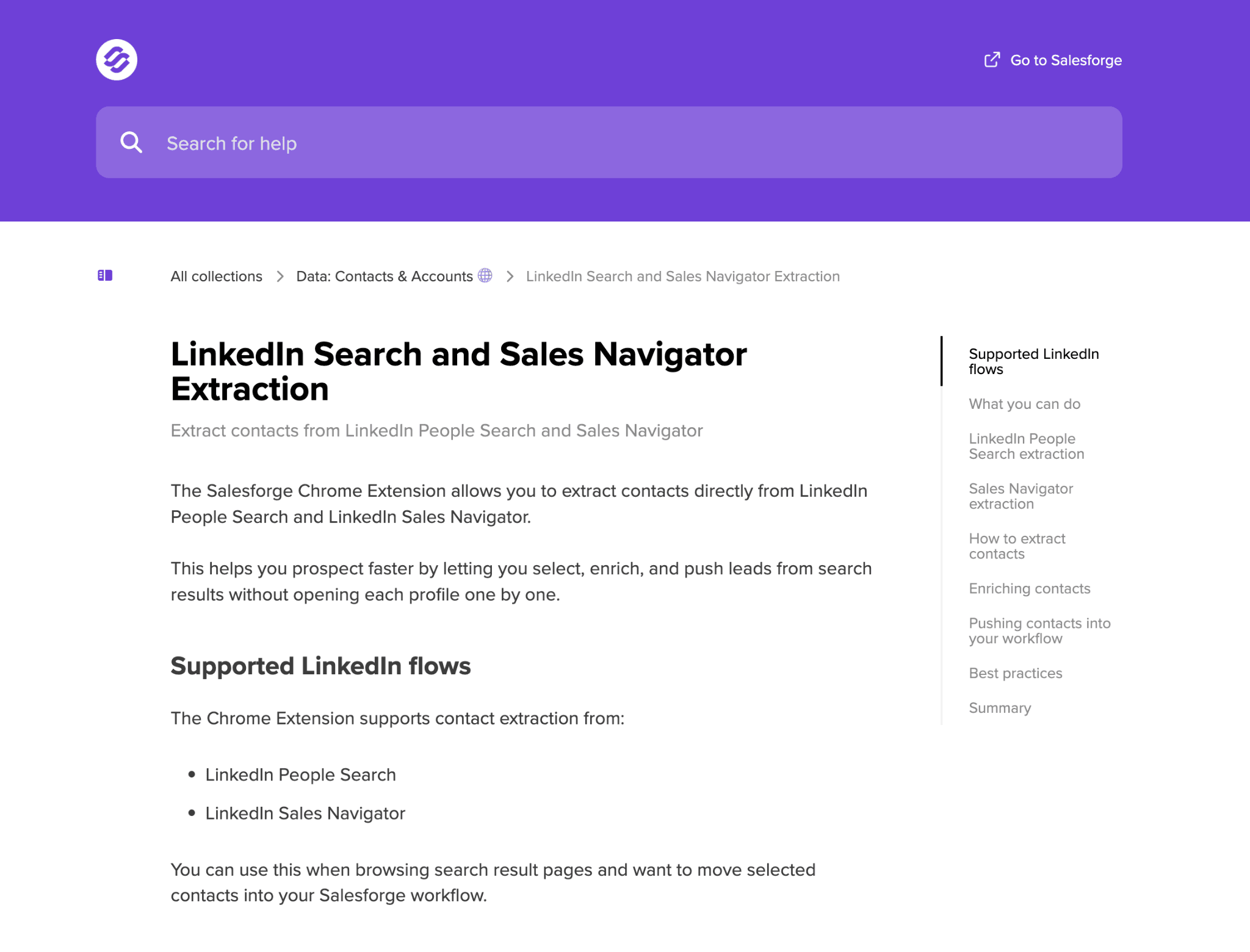 LinkedIn Sender, Extraction, Actions, and Quotas