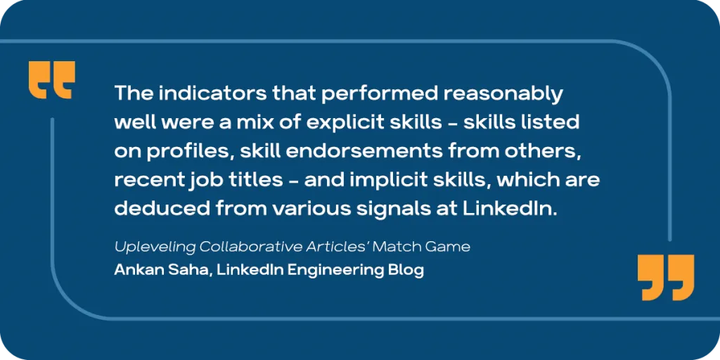 Verbesserung des Zuordnungssystems für kollaborative Artikel – Ankan Saha, LinkedIn Engineering-Blog