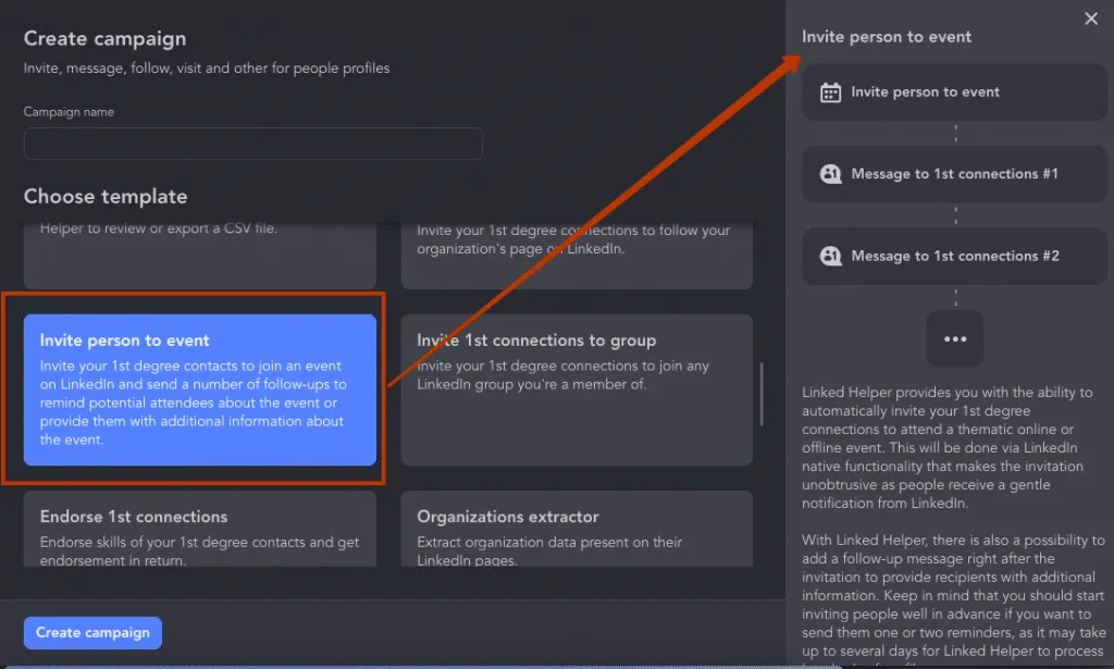 Prise de contact avec des influenceurs et campagne d’invitation à un événement pour les stratégies commerciales B2B