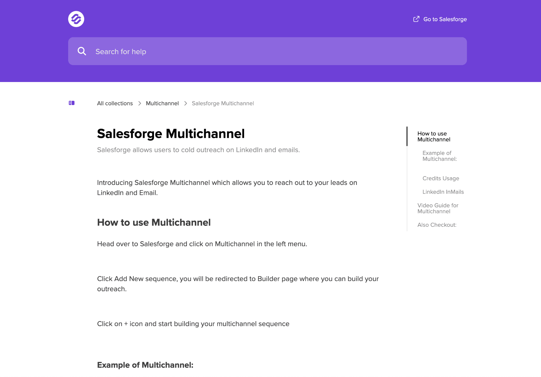 Multichannel Sequence, Branching, and Reply Stop