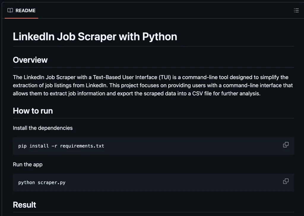 recolher anúncios de emprego no LinkedIn com scraper em Python