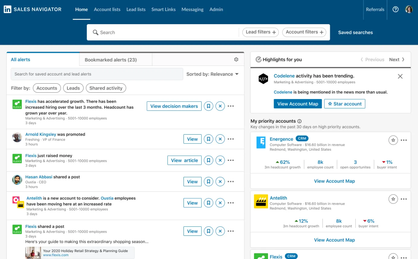 O que é o LinkedIn Sales Navigator