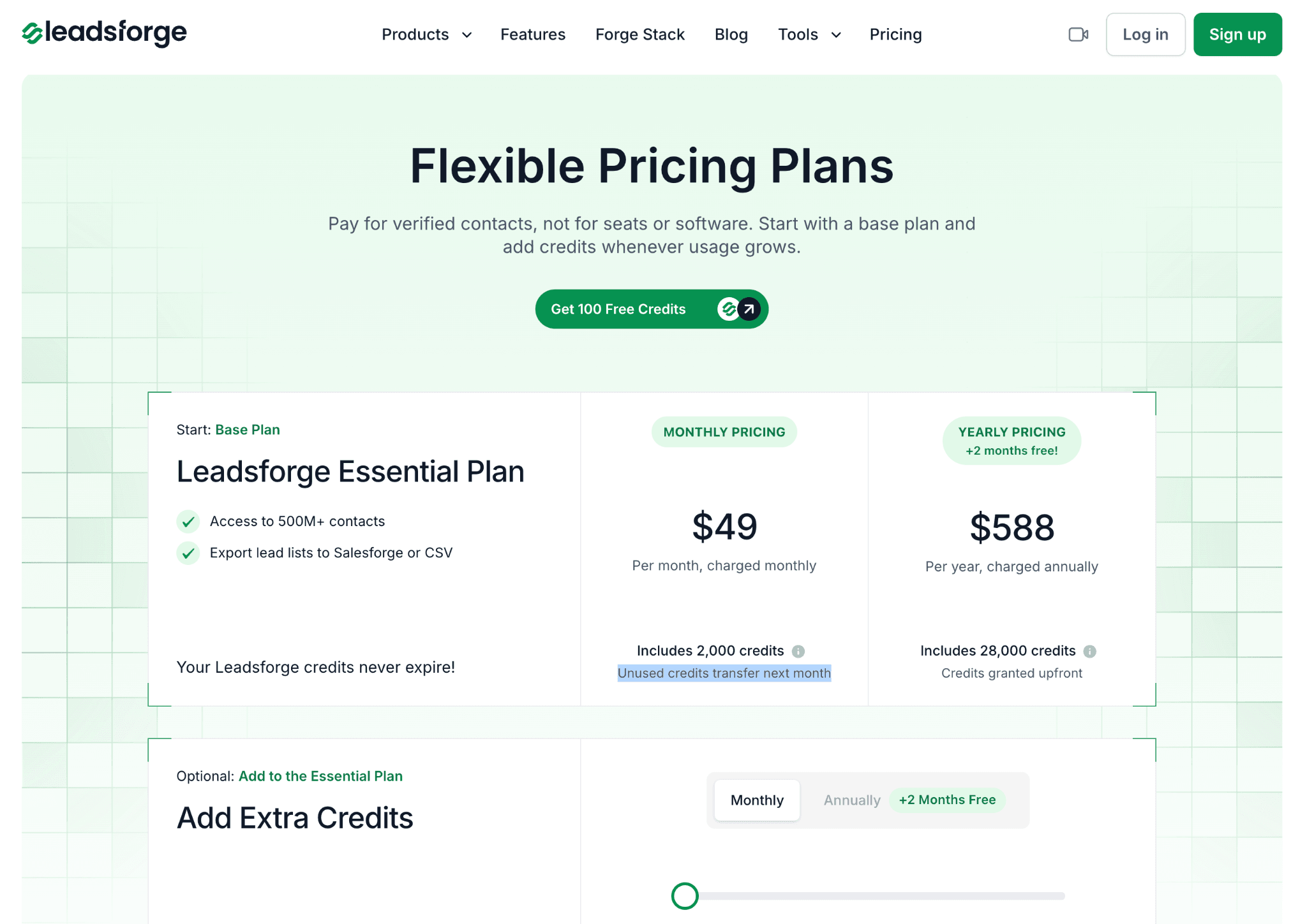 Salesforge Pricing