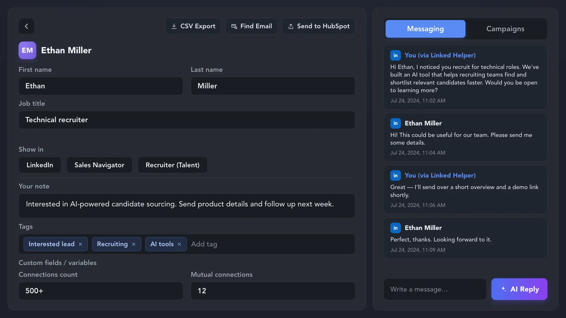 Store, Export, and Sync Every Lead Without Losing Context