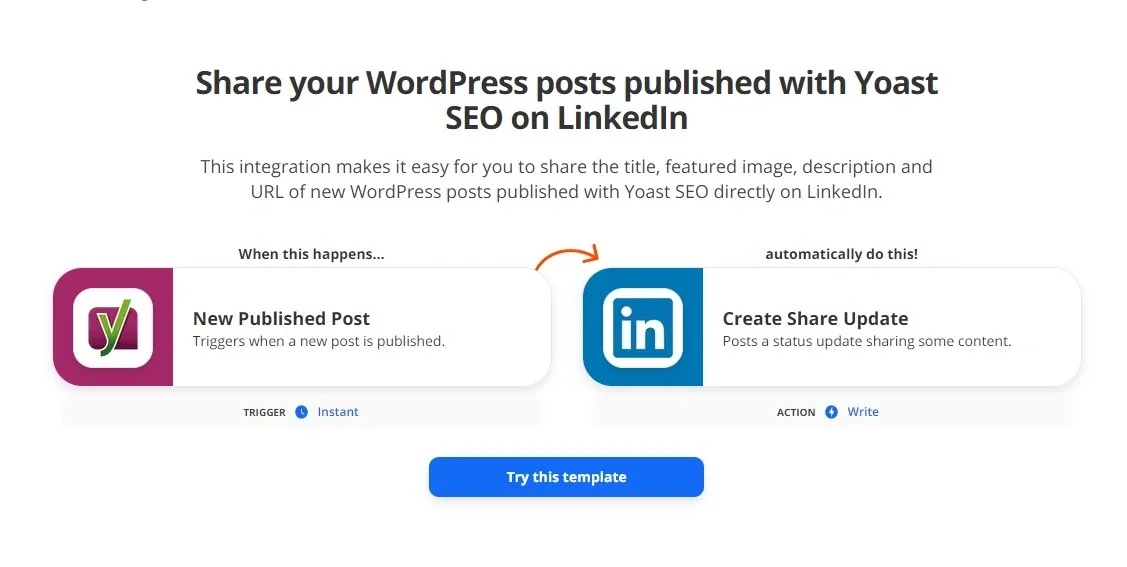 Imagen de Yoast SEO para LinkedIn