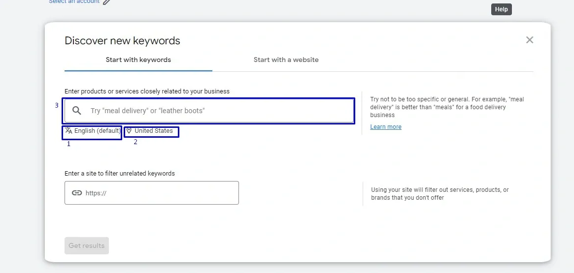 Google Keyword Planner Manager
